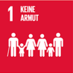 Icon 1 Keine Armut - 17 Ziele für nachhaltige Entwicklung