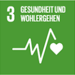 Icon 3 Gesundheit und Wohlergehen - 17 Ziele für nachhaltige Entwicklung