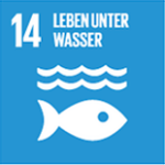 Icon 14 Leben unter Wasser - 17 Ziele für nachhaltige Entwicklung